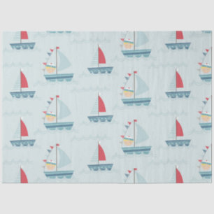 By the Sea Series Design 4 Tissue Paper