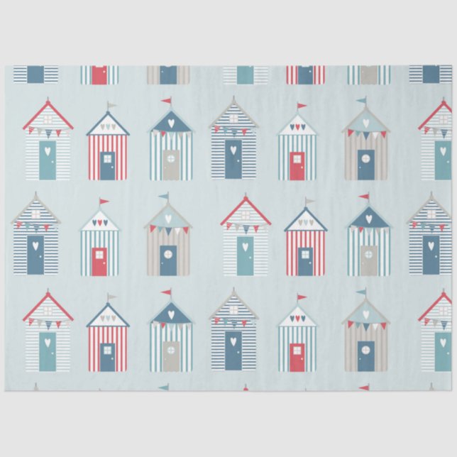 By the Sea Series Design 8 Tissue Paper (Front)