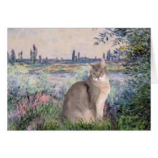 By the Seine - Abyssinian (blue 21) Cards