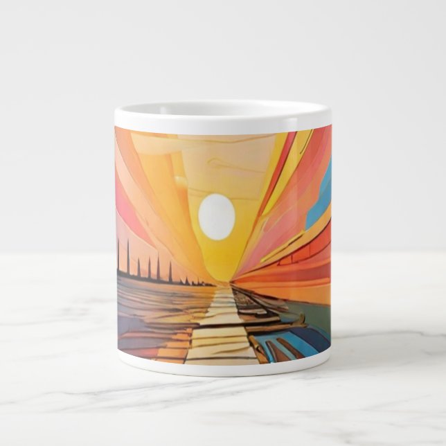 By the Sun Giant Coffee Mug (Front)