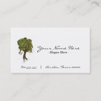 "By The Tree"  Business Card