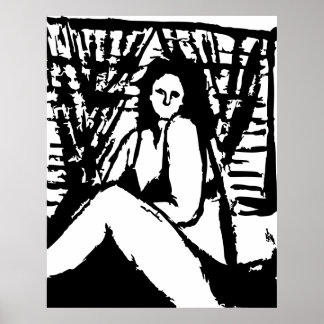 BY THE WINDOW POSTER