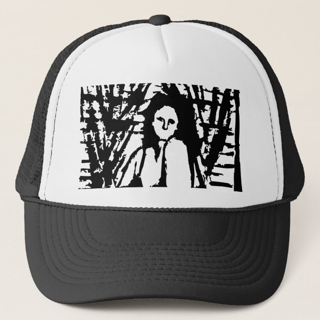 BY THE WINDOW SVG TRUCKER HAT (Front)