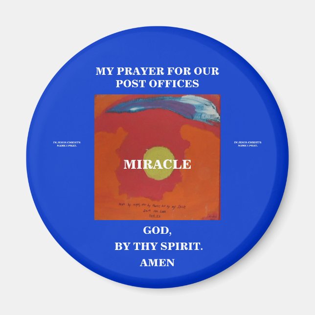 BY THY SPIRIT - MIRACLE - 1118 MAGNET (Front)