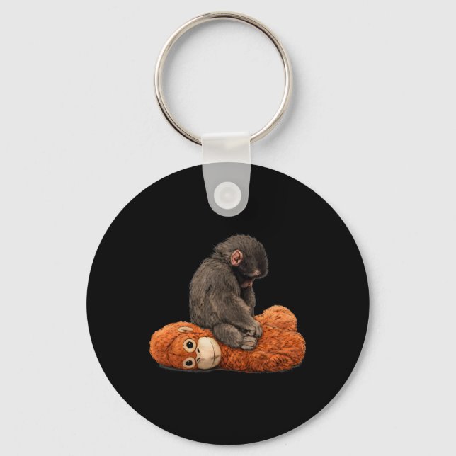 Byby Monkey Punch _6  Keychain (Front)