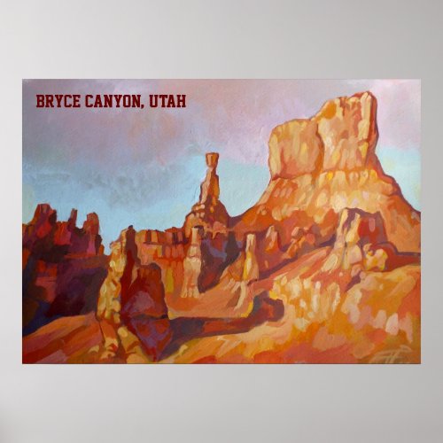 Byce Canyon Utah Fine Art Poster