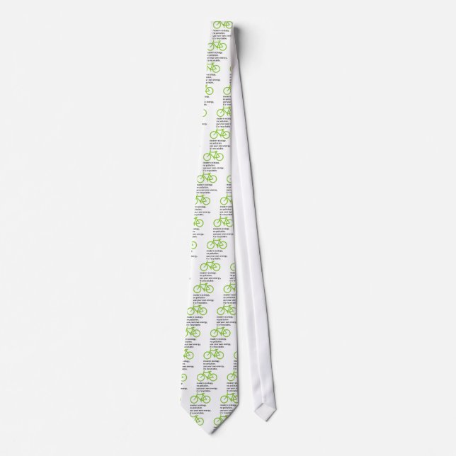 Bycicle: Modern Ecology Neck Tie (Front)