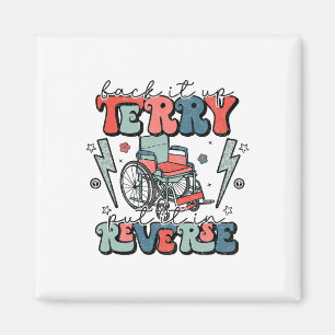 Byck It Up Terry Put It In Reverse 4th Of July Fun Magnet