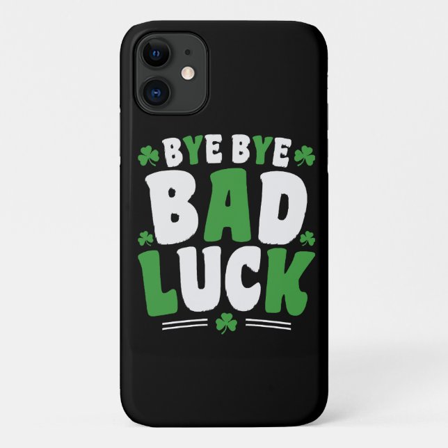 Bye Bye Bad Luck Case-Mate iPhone Case (Back)