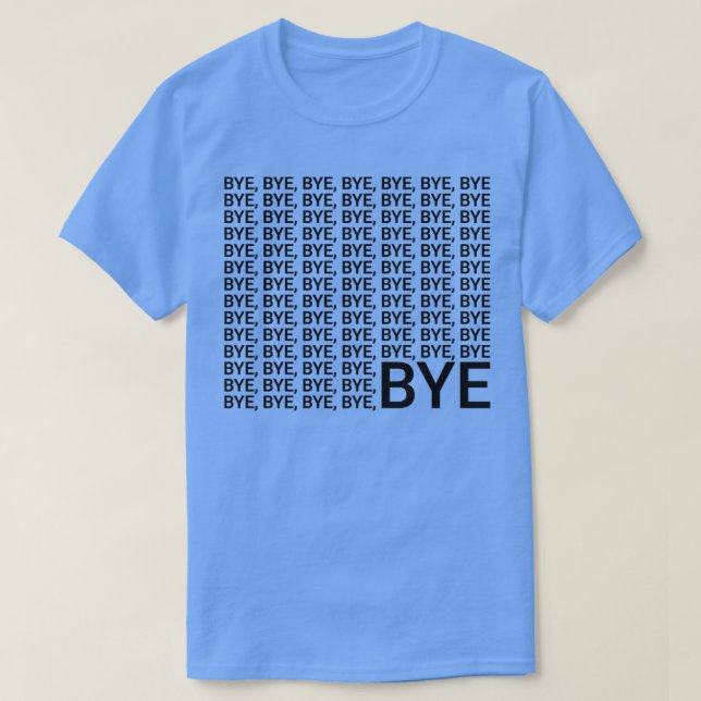 Bye Bye Bye Irish phone call T-Shirt (Design Front)