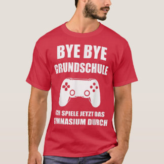 Bye Bye Primary School High School High School Gif T-Shirt