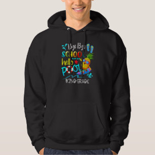 Bye Bye School Hello Pool  Hello Summer Team 2nd G Hoodie