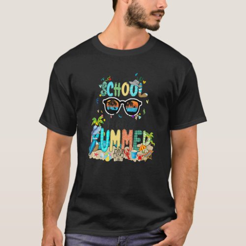 Bye Bye School Hello Summer  Teacher Student Summe T_Shirt