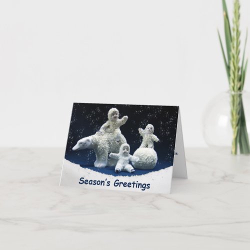 Bye Bye Snow Babies Card