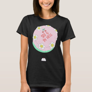 Bye Cake Idea Breakup Farewell Team Colleague T-Shirt