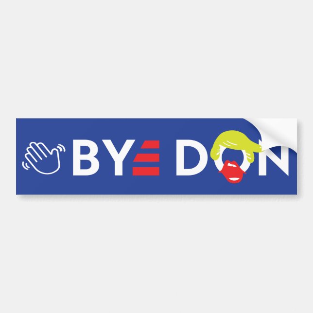 Bye Don 2020 Bumper Sticker (Front)