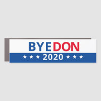 BYE DON 2020 CAR MAGNET