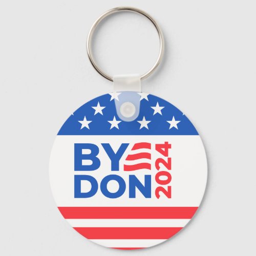 Bye Don 2024 Elections Anti_Trump Pro_Biden Keychain