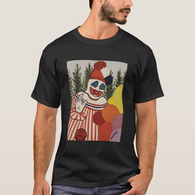 Bye Pogo The Clown By Gacy T-Shirt (Front)