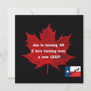 Bye Y'all-TX flag Invitation