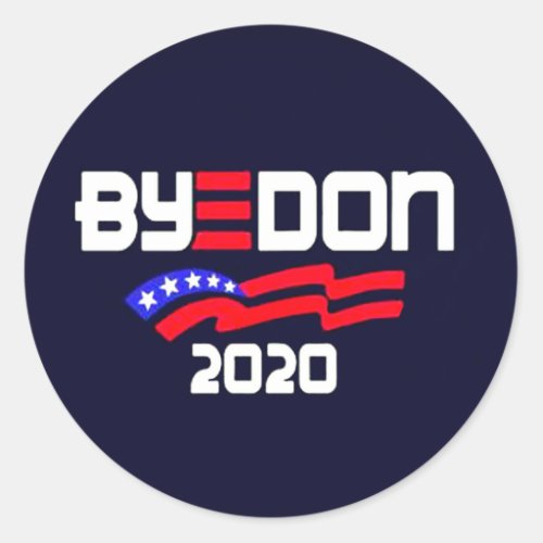 ByeDon 2020 Classic Round Sticker