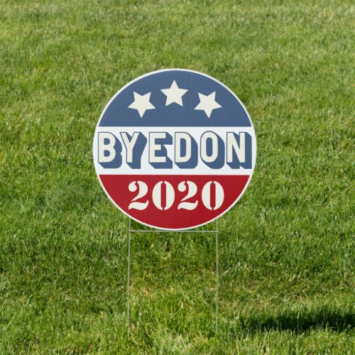Byedon Biden Harris 2020 Outdoor Lawn Stake Yard Sign