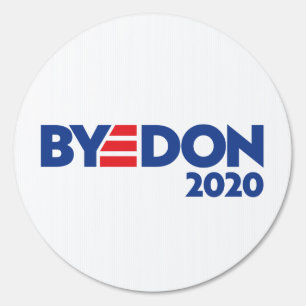 BYEDON Circle Yard Sign