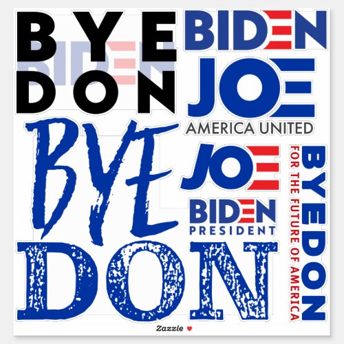 Byedon Joe Biden Sticker