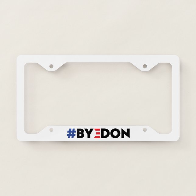 Byedon License Plate Frame (Front)