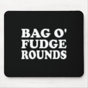 Byg O' Fudge Rounds Halloween Costume Mouse Pad