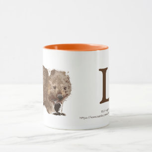BYO Wombat (Vombatus ursinus) "L" Mug