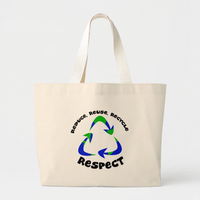 BYOB - Bring Your Own Bag! Large Tote Bag (Front)