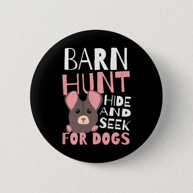 Byrn Hunt Hide And Seek Design Rn Hunt  Button (Front)