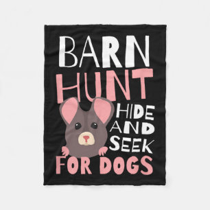 Byrn Hunt Hide And Seek Design Rn Hunt  Fleece Blanket