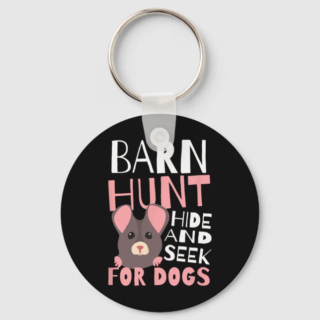 Byrn Hunt Hide And Seek Design Rn Hunt  Keychain (Front)