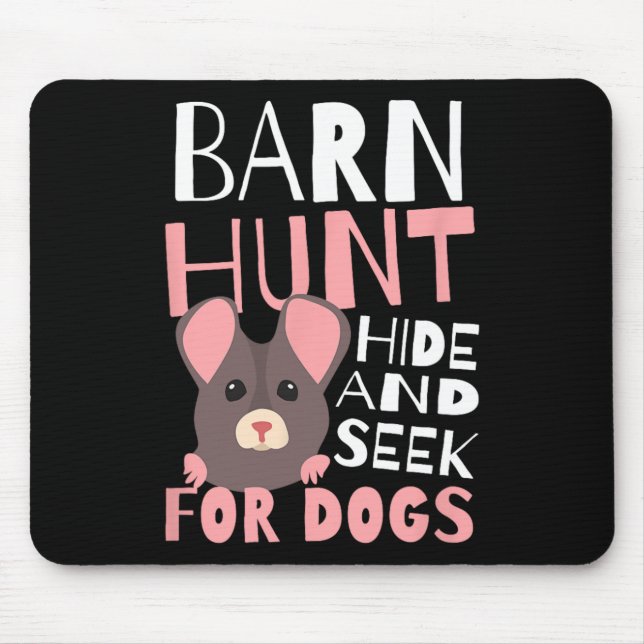 Byrn Hunt Hide And Seek Design Rn Hunt  Mouse Pad (Front)