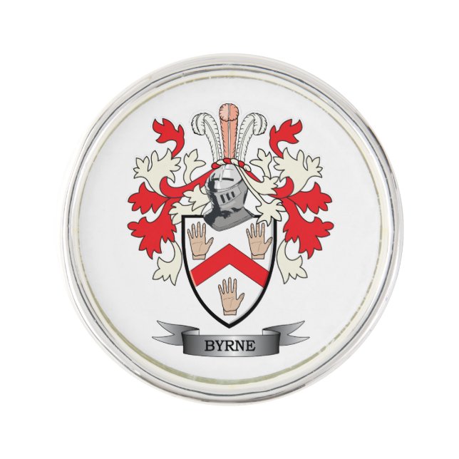 Byrne Coat of Arms Pin (Front)
