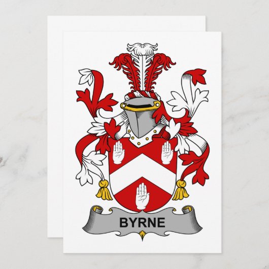 Byrne Family Crest (Front/Back)