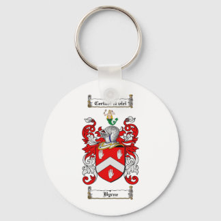 BYRNE FAMILY CREST -  BYRNE COAT OF ARMS KEYCHAIN