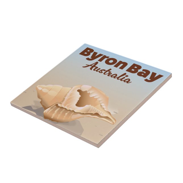 Byron Bay Australia Ceramic Tile (Side)