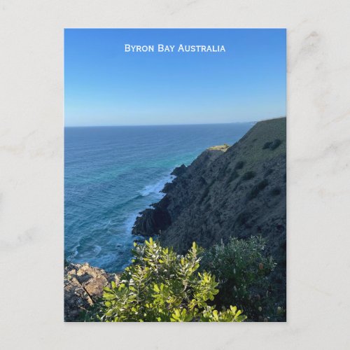 Byron Bay Australia sea view 1 Postcard