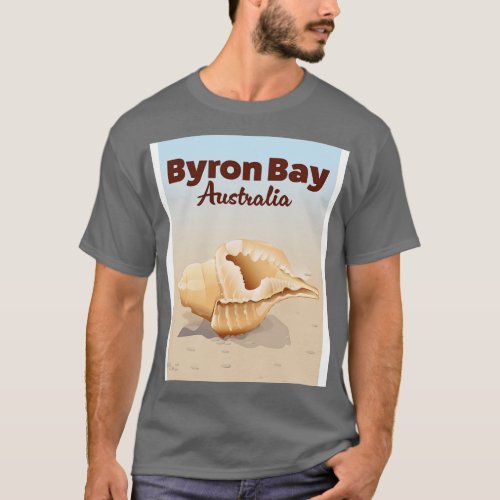 Byron Bay Australia Travel poster T_Shirt