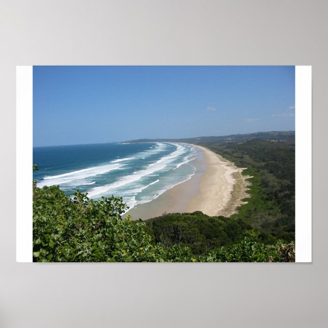 Byron Bay Beach Poster (Front)