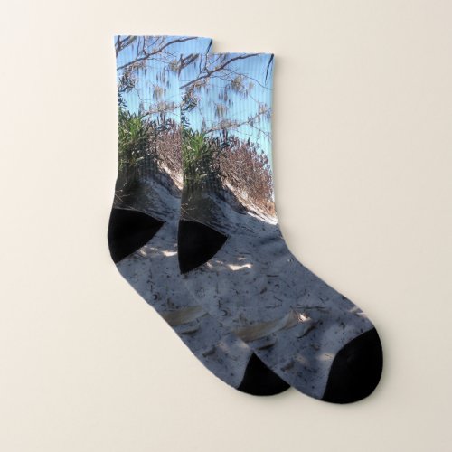 Byron bay beach sock socks