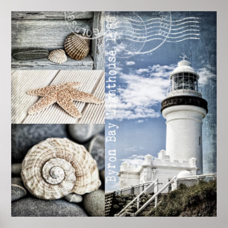 Byron Bay Lighthouse Poster