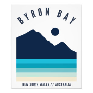 Byron Bay New South Wales Australia Retro Vintage Photo Print
