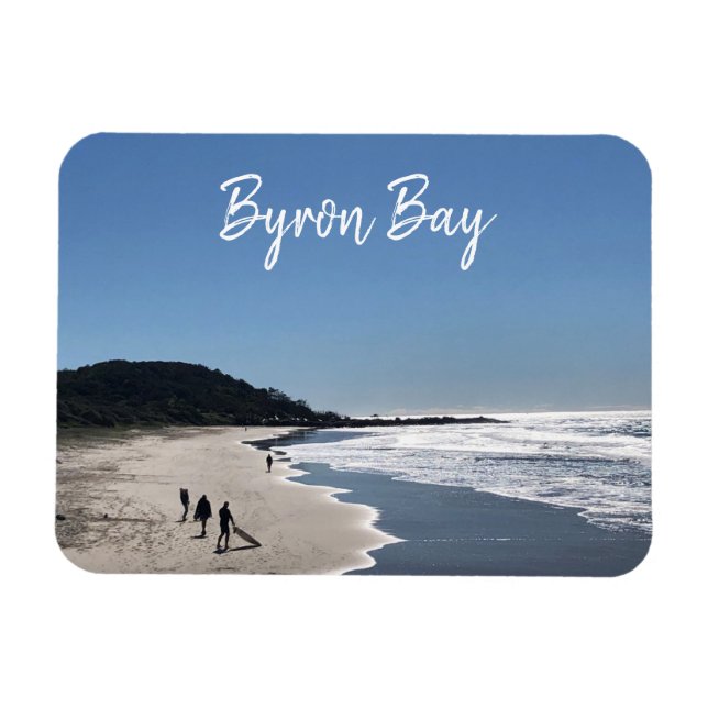 byron bay surf australia magnet (Horizontal)