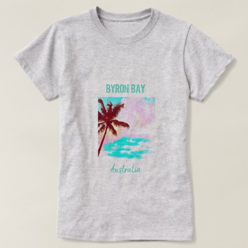 Byron Bay vintage hipster Australia travel T_Shirt