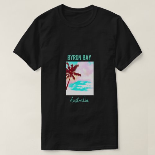 Byron Bay vintage hipster Australia travel T_Shirt