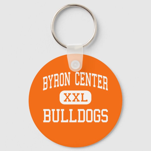 Byron Center - Bulldogs - High - Byron Center Keychain (Front)
